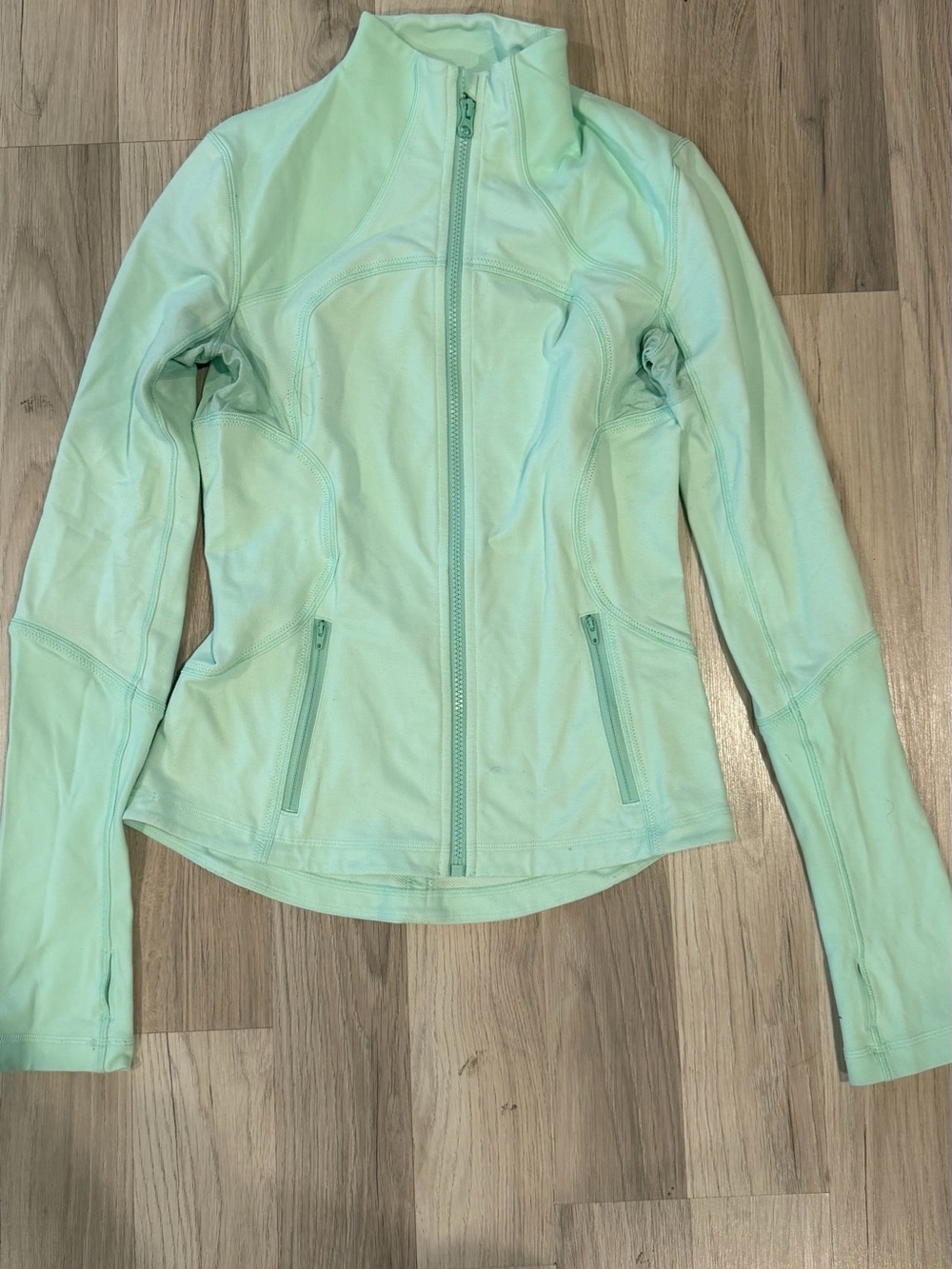lululemon athletica Mint Green Full-Zip Define Jacket